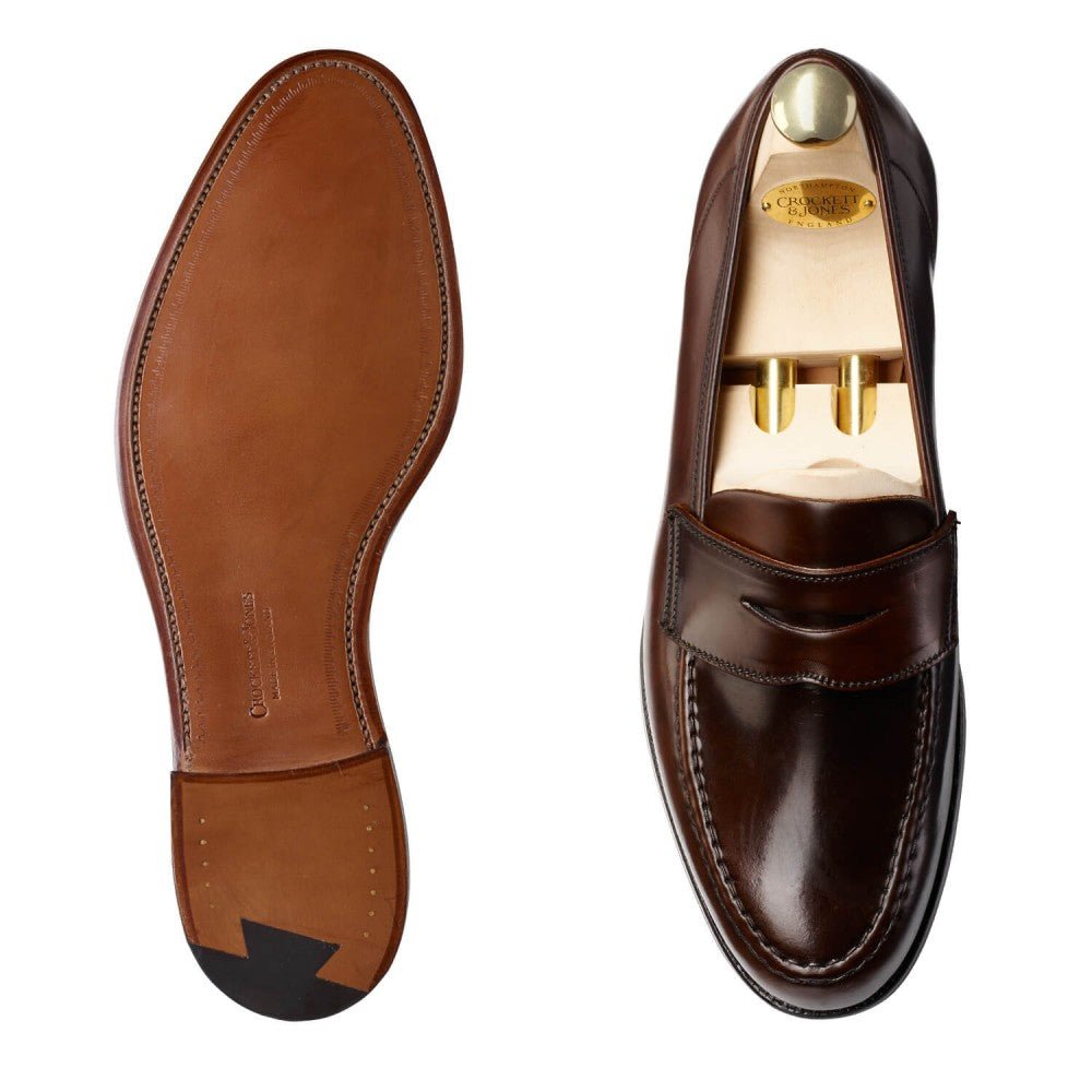 Harvard Penny Loafer, Dunkelbraunes Cordovan